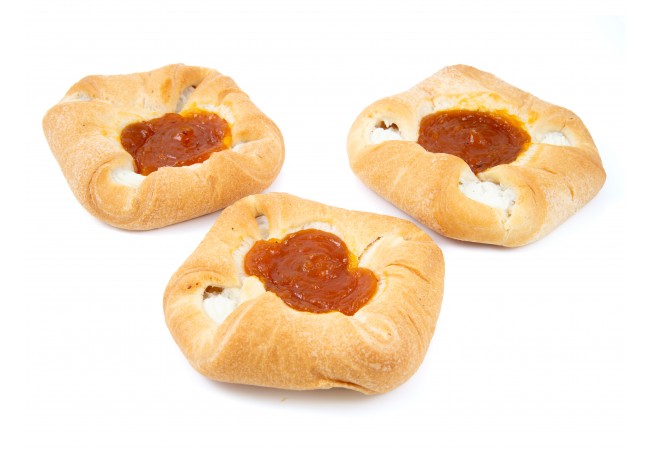 Koláček plundrový s nápl.meruňk., 130g