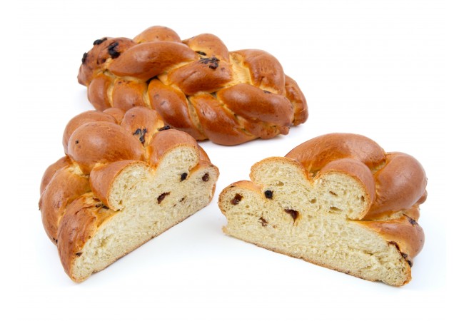 Vánočka s rozinkami volná 400g