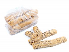 Vícezrnné krekry s mákem, B, 100g