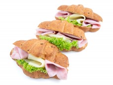 Croissant se šunkou a sýrem, 120g