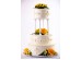 Svatební dort exklusive gerbera 4500g