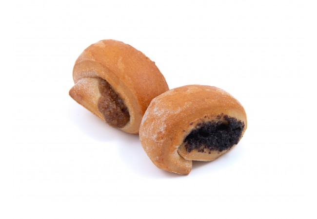 Šnečci s náplní ořech a mák, B 210g